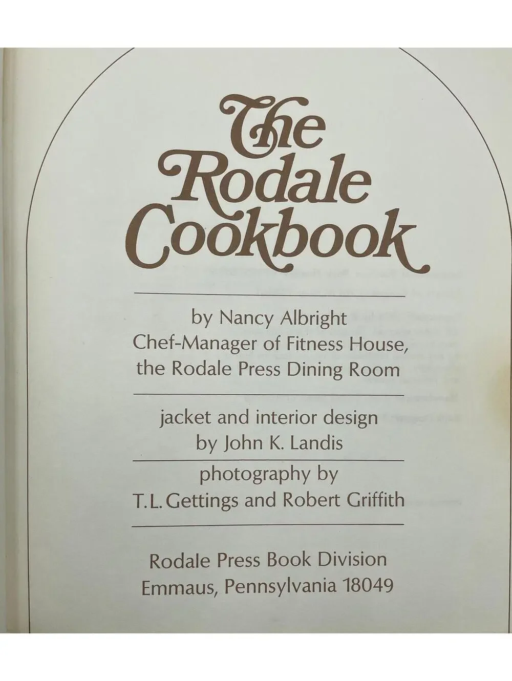 Vintage Rodale Cookbook: 1973 Nutritional Recipes, Illustrated